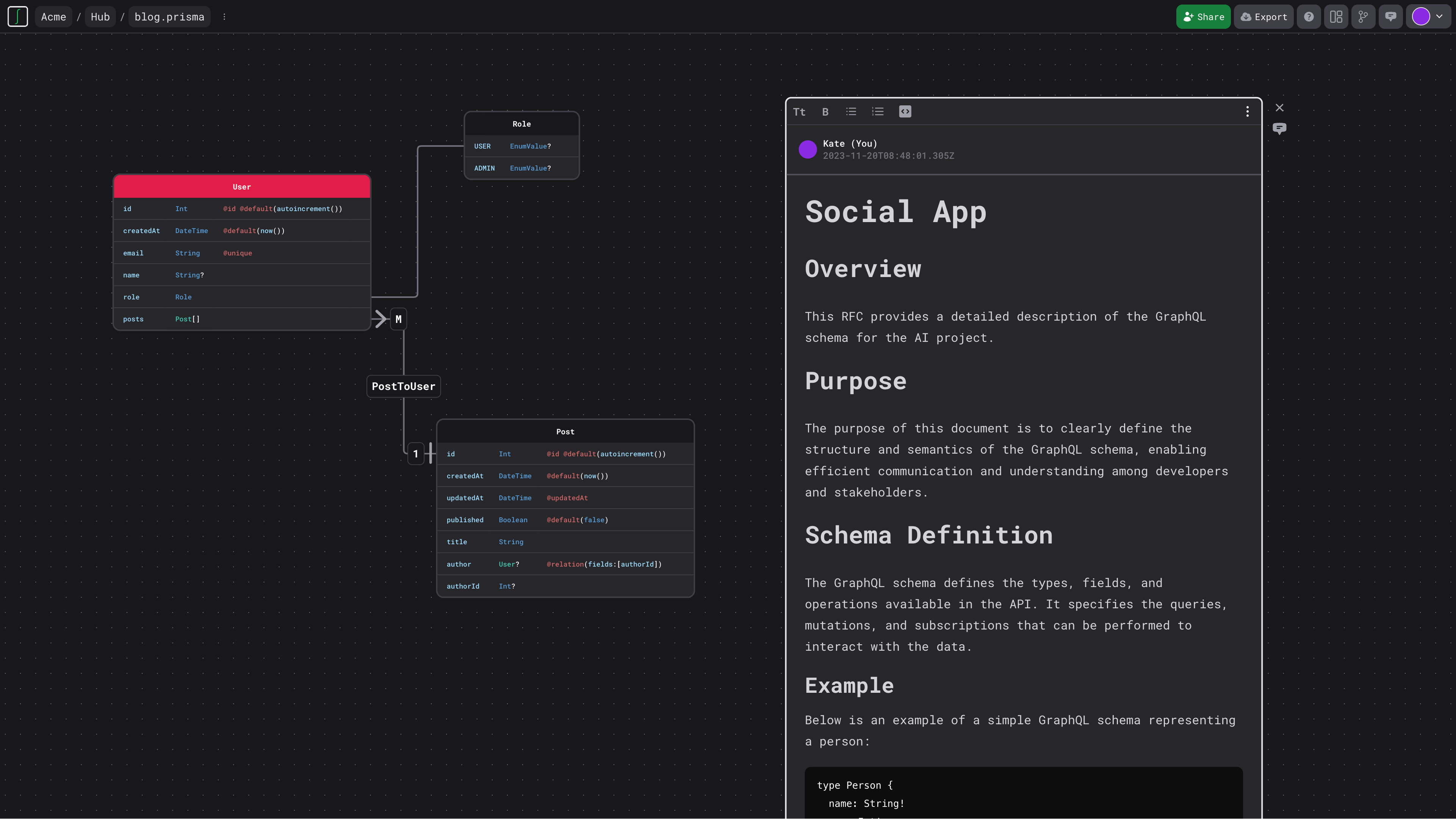 Documentation notes (stable)